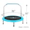 Serenelife Sports Exercise Spring-Less Kid Size Trampoline SLELT367 - alternate 2